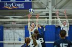 VB vs MHC  Wheaton Women's Volleyball vs Mount Holyoke College. - Photo by Keith Nordstrom : Wheaton, Volleyball, VB